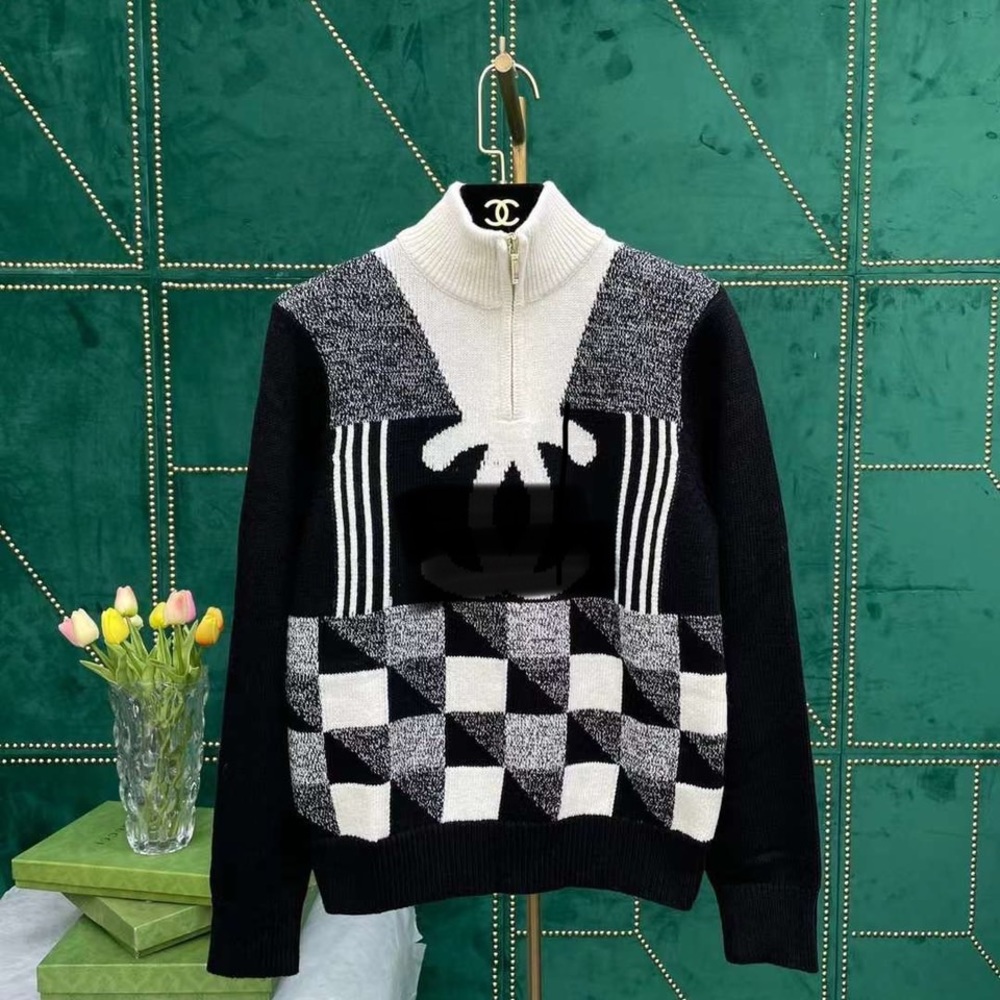 Women Knit Sweater Long Sleeve Pullover Casual